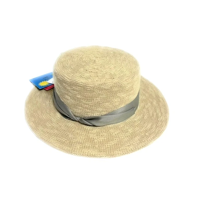 Cotton Hat With Trim